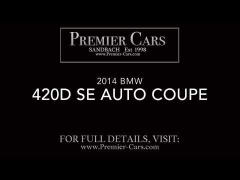 2014 - BMW 420D SE AUTO COUPE