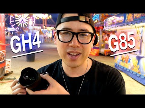 Panasonic GH4 vs G85: is cheaper better? 🎈Austin carnival vlog