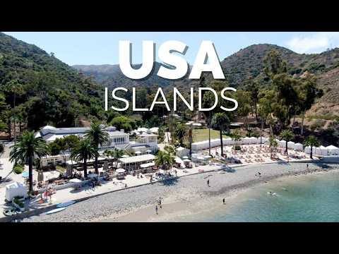 23 Most Beautiful Islands in the USA - Travel Video