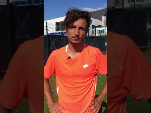 Benjamin Hannestad efter tabt semi på KB