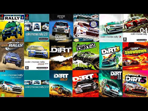 The Evolution of COLIN MCRAE DIRT Games (1998-2020)