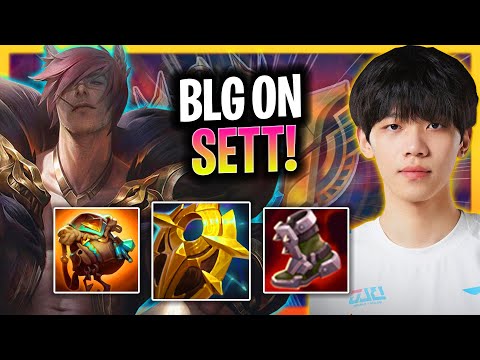 BLG ON BRINGS BACK SETT SUPPORT! | BLG On Plays Sett Support vs Senna!  Season 2025