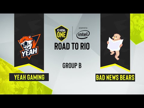 CS:GO - Yeah Gaming vs. Bad News Bears [Dust2] Map 1 - ESL One Road to Rio - Group B - NA