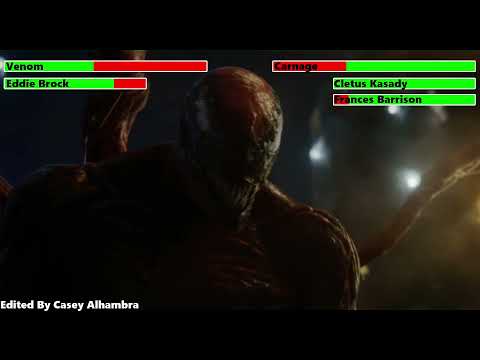 Venom vs. Carnage with healthbars