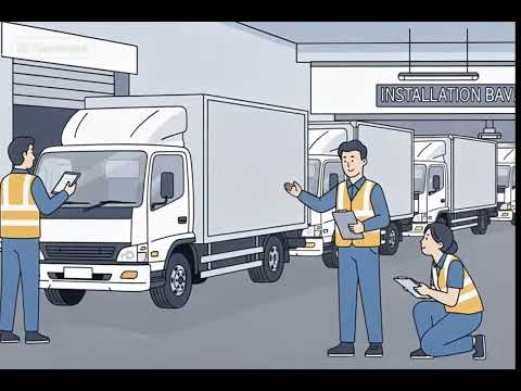 6 Steps to Know What We Do When Your Lorry Arrives for An Ad Wrap!