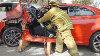 Auto Extrication: Dash Roll Displacement - Dash Roll Technique