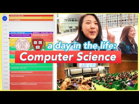 👩🏻‍💻A Day in the Life of a Computer Science Student (Harvard WECode) | Katie Tracy Video