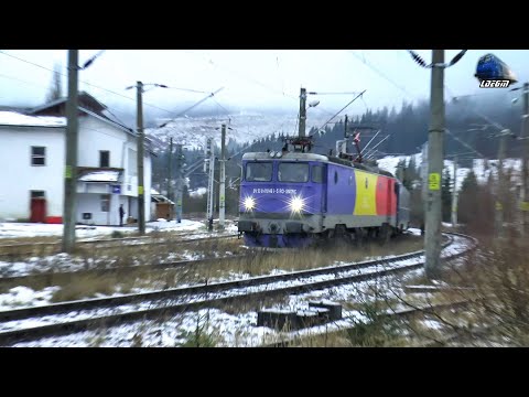 Tricolora 40-0465-5&R5702 Ilva Mică-Vatra Dornei-Suceava in Gara Mestecăniș Station 12 December 2020
