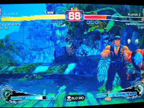 SSF4 Friendly: Ryu (MrLewdaChris) vs Hakan (VarablieSauce)