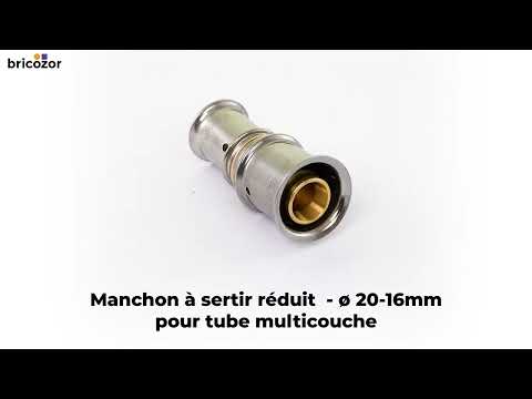 Manchon à sertir réduit pour tube multicouche MULTITUBO