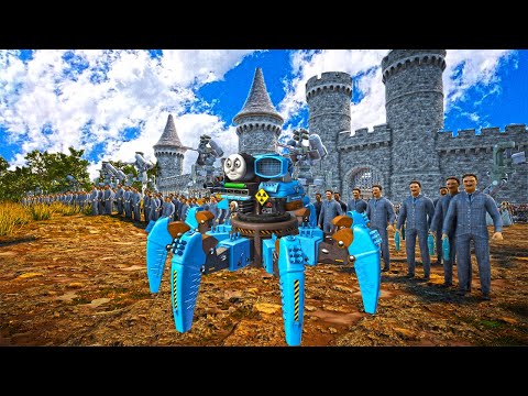 Spider Thomas, SCI-FI Minigun & Rambo vs 3 Million Troll, ORC & ZOMBIES !! UEBS 2