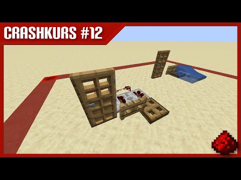 Redstone Crashkurs #12: Door, Trapdoor, Fence Gate - Alle Funktionen erklärt!