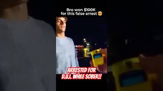 Bro Got Arrested For DUI While Sober! 😳 #cops