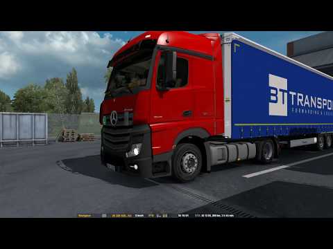 ETS2 Mercedes Actros MP4 1845 Olomouc - Wrocław