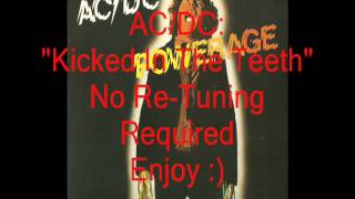 AC/DC "Kicked In The Teeth": No Tuning Needed