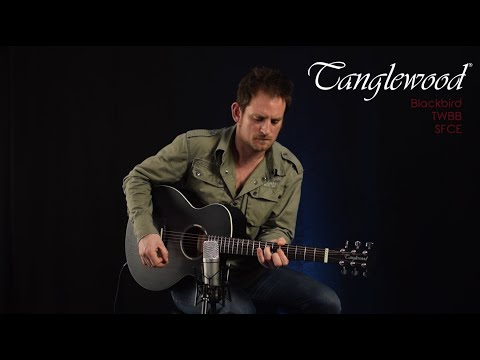 Test Son de la guitare Tanglewood TWBB SFCE par Brice Delage.
