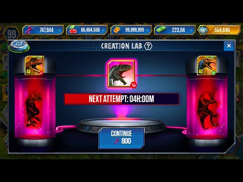 HYBRID X HYBRIDS ALL in JURASSIC WORLD THE GAME SOON?!!?!?