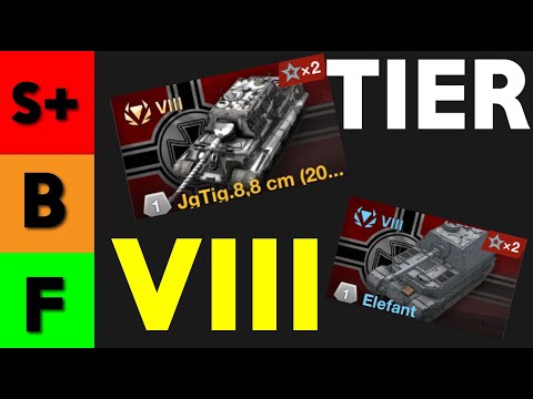 RANKING ALL 160 TIER 8's!