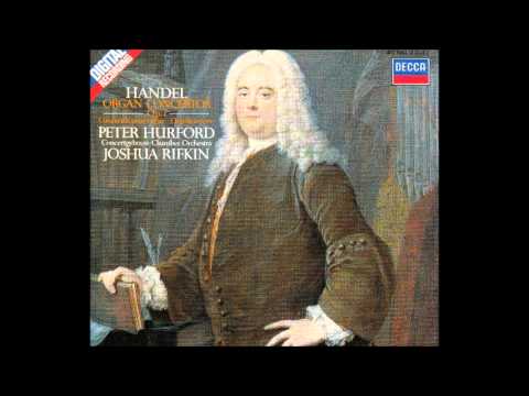 G.F. Handel Organ Concertos Op.7, Peter Hurford 1/2