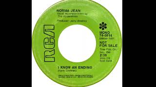 Norma Jean &quot;I Know an Ending&quot; promo mono vinyl 45
