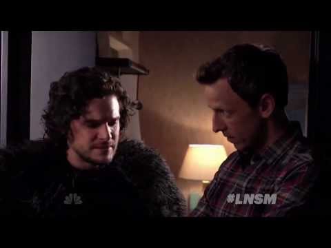 O que acontece quando você convida Jon Snow pra jantar.