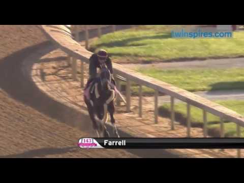 Kentucky Oaks contender Farrell Works Out At Churchill Downs