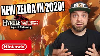 Hyrule Warriors Age of Calamity REACTION - New Zelda for Switch in 2020!