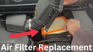 How to Replace Air Filter Chrysler Pacifica