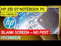 HP 250 G7 Keyboard Backlight On Screen Black Here S The Fix