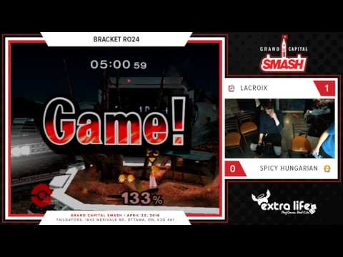 Grand Capital Smash #1 — Melee Singles — Lacroix vs Spicy Hungarian