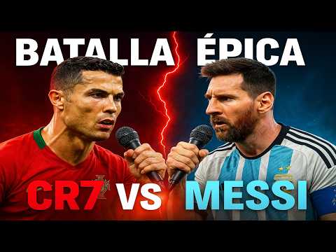 🎤 LA MEJOR BATALLA de Rap CR7 vs Messi