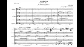 Download lagu 「SUMMER」 for Saxophone Quintet mp3 Download lagu 「SUMMER」 for Saxophone Quintet mp3