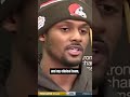 Deshaun Watson refuses to answer non-football questions in media availability #shorts