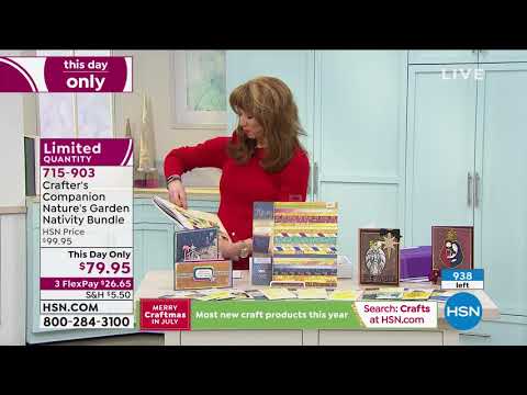 HSN | Merry Craftmas - Crafter's Companion 07.14.2020 - 09 PM