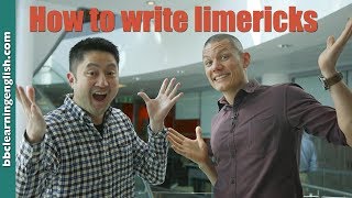 How to write a limerick (World Poetry Day)