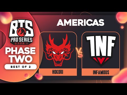 Hokori vs Infamous Game 1 - BTS Pro Series 11 AM: Groups w/ KMart & ET