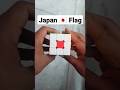 How To Make Japan Flag On Rubik S Cube Shorts