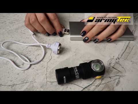 Jak ładować latarki Armytek z ładowaniem magnetycznym