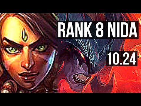 NIDALEE vs AATROX (JUNGLE) | 76% winrate, 3/1/11, Rank 8 Nida, Rank 27 | KR Challenger | v10.24