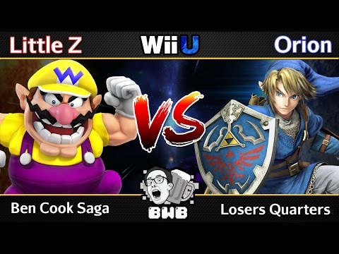 BWSmash Ben Cook Saga - Losers Quarters - Little Z (Donkey Kong, Wario) VS Orion (Link, Cpt. Falcon)