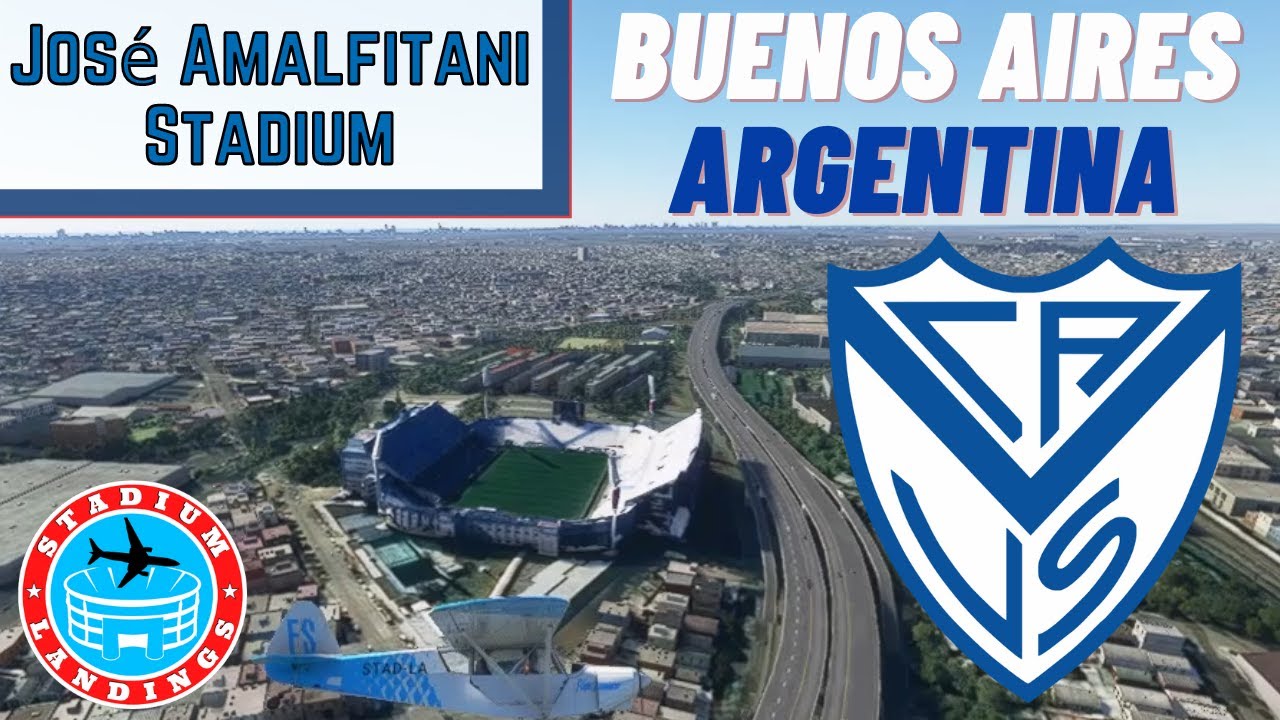 José Amalfitani Stadium - Microsoft Flight Simulator STADIUM LANDING!
