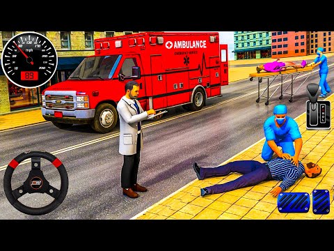 Policeman Ambulance Driver Simulator - Hospital Doctor Job Family Emergency - Best Android GamePlay