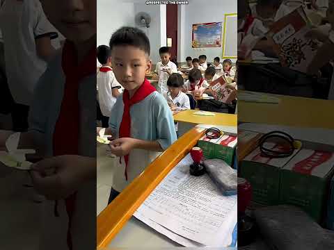 🌵🎁 Ученик подарил учительнице необычный кактус из бумаги!\
