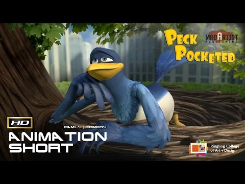 CGI 3D Animated Short Film "PECK POCKETED" Cute & Funny Kids Animation Cartoon by Ringling