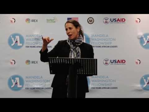 Jessye Lapenn - Chargé d'Affaires, U.S Embassy to South Africa