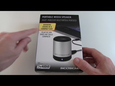 Scosche Portable Media Speaker Review