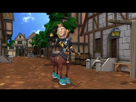 3d centaur animation