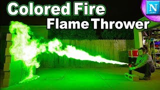 Colored Fire Flame Thrower: Breathe Fire Like A Dragon