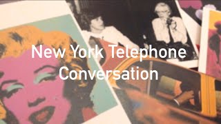 “New York Telephone Conversation” -  Lou Reed (cover) 9th Jan 2021