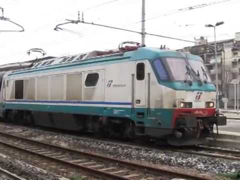 Euronight 221 "Stendhal" Paris - Venezia hauled by FS E402A at Padova Centrale